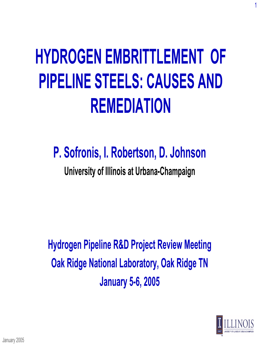 Hydrogen Embrittlement of Pipeline Steels: Causes and Remediation