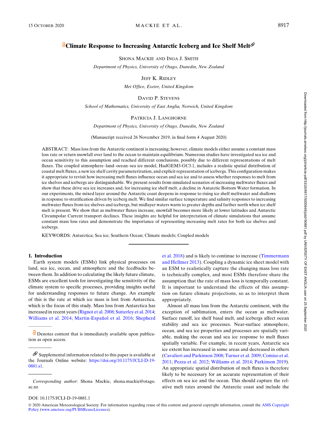 Climate Response to Increasing Antarctic Iceberg and Ice Shelf Melt