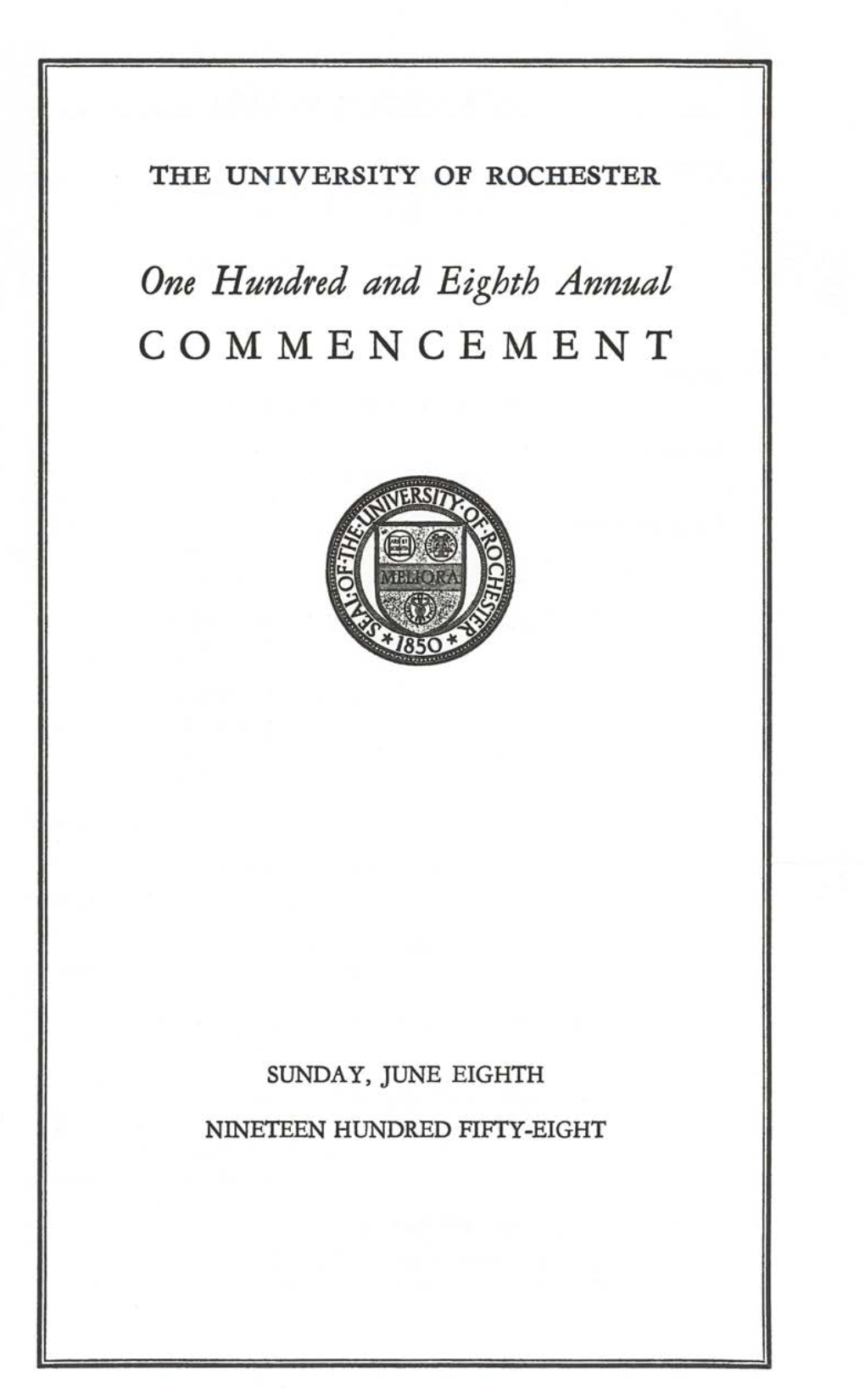 Commencement