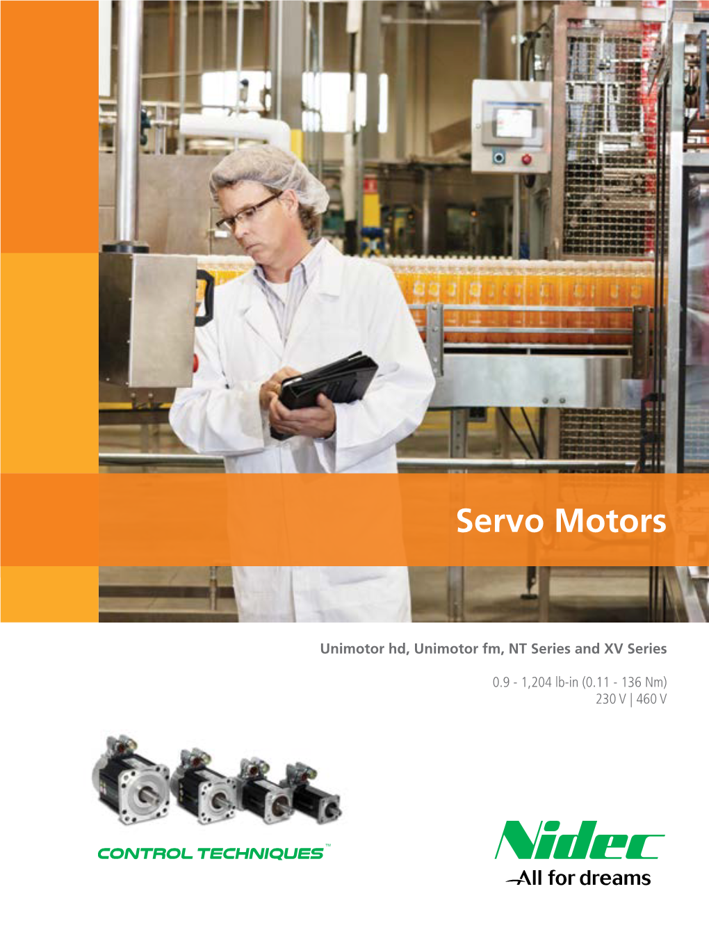 Servo Motors Brochure Lists the NT-212 Motor a Specific Motor Model That Delivers the Required Torque and with 2.7 a Stall Current