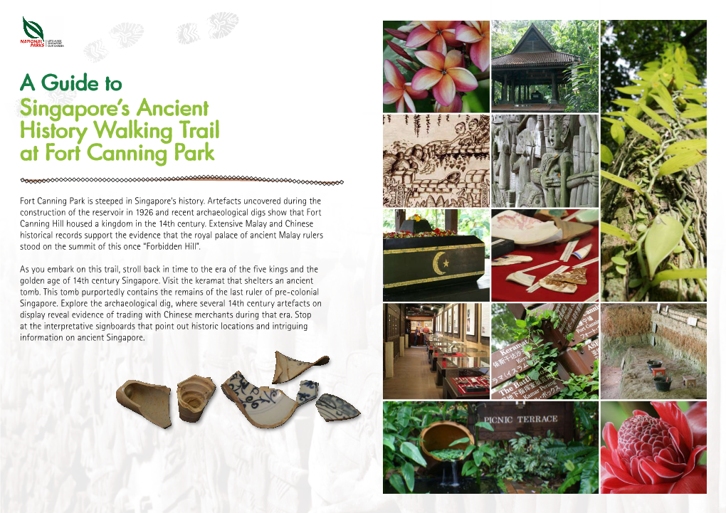 Singapore's Ancient History Walking Trail at Fort Canning Park