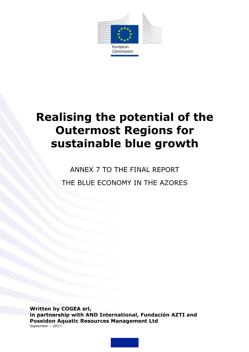 Realising the Potential of the Outermost Regions for Sustainable Blue Growth