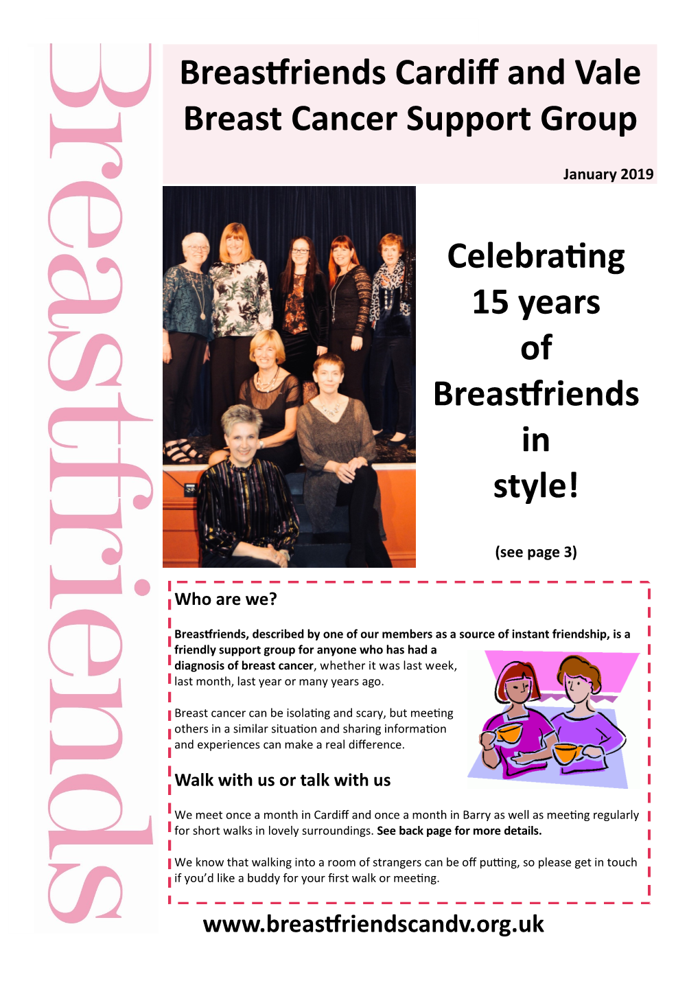 Breastfriends Newsletter Jan 2019