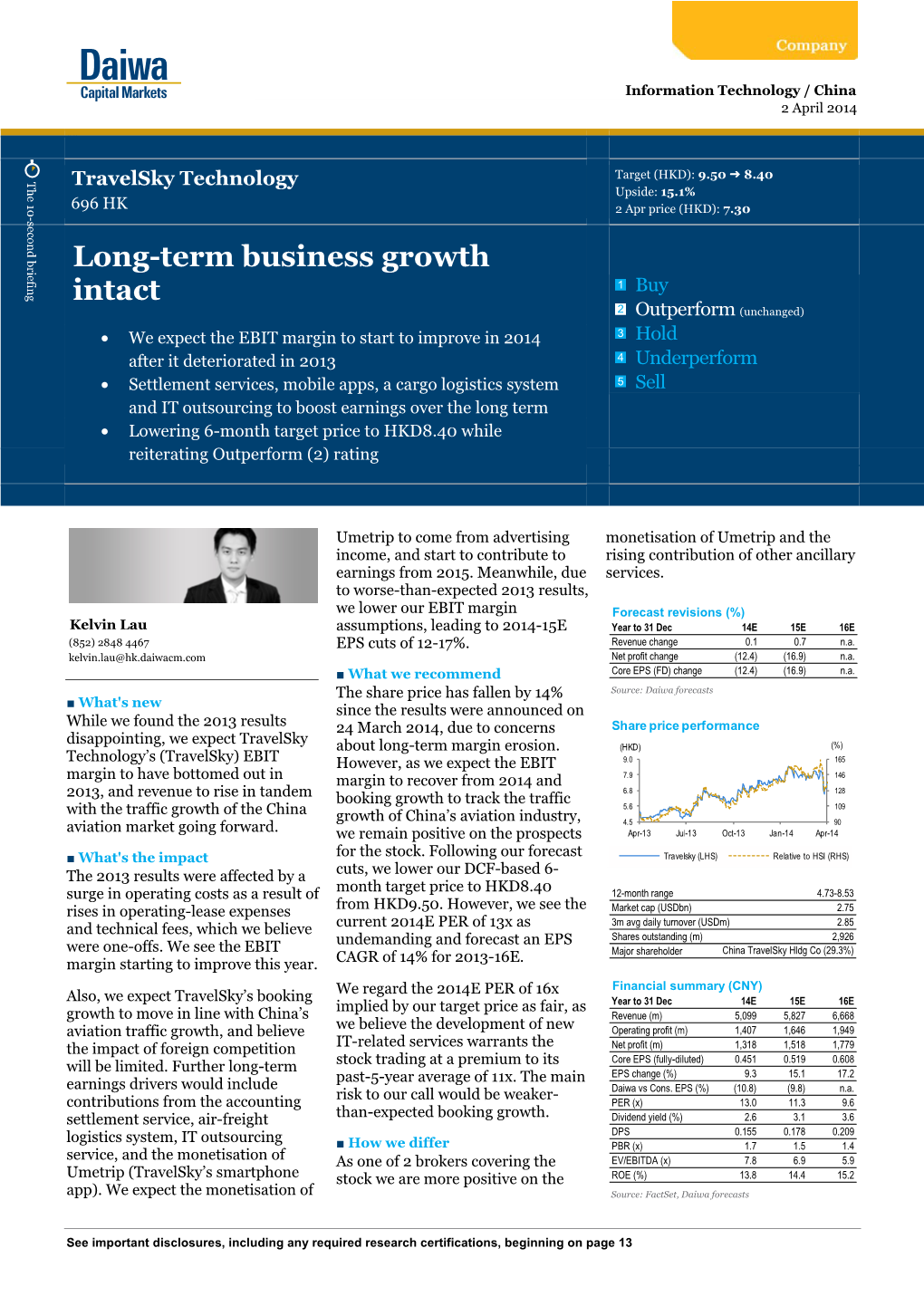 Long-Term Business Growth Intact