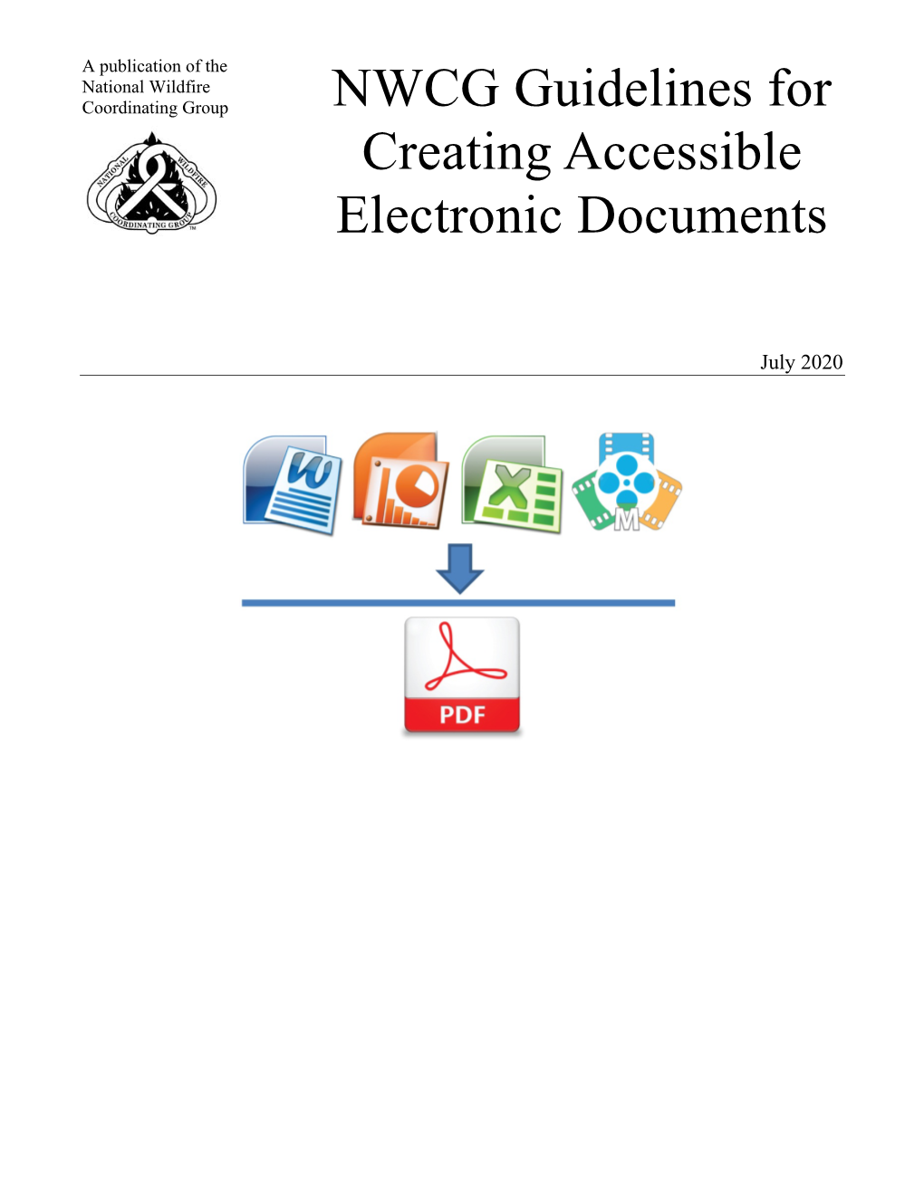 NWCG Guidelines for Creating Accessible Electronic Documents