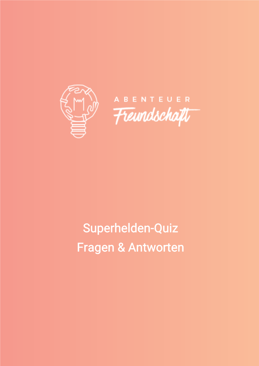 PDF-Version Des Superhelden-Quiz