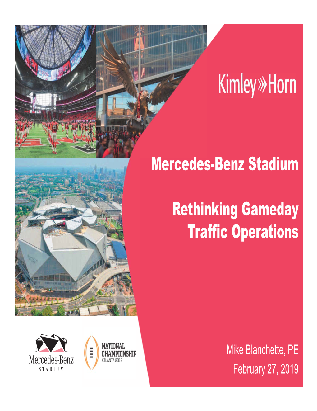 Mercedes-Benz Stadium Rethinking Gameday Traffic Operations