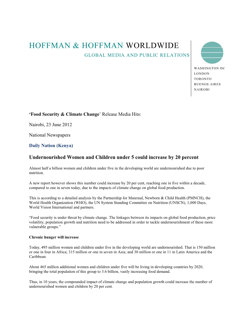 Hoffman & Hoffman Worldwide