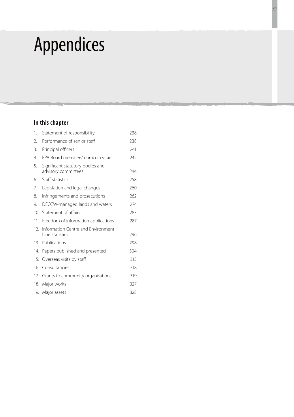 Department of Environment, Climate Change and Water Annual Report 2009-10