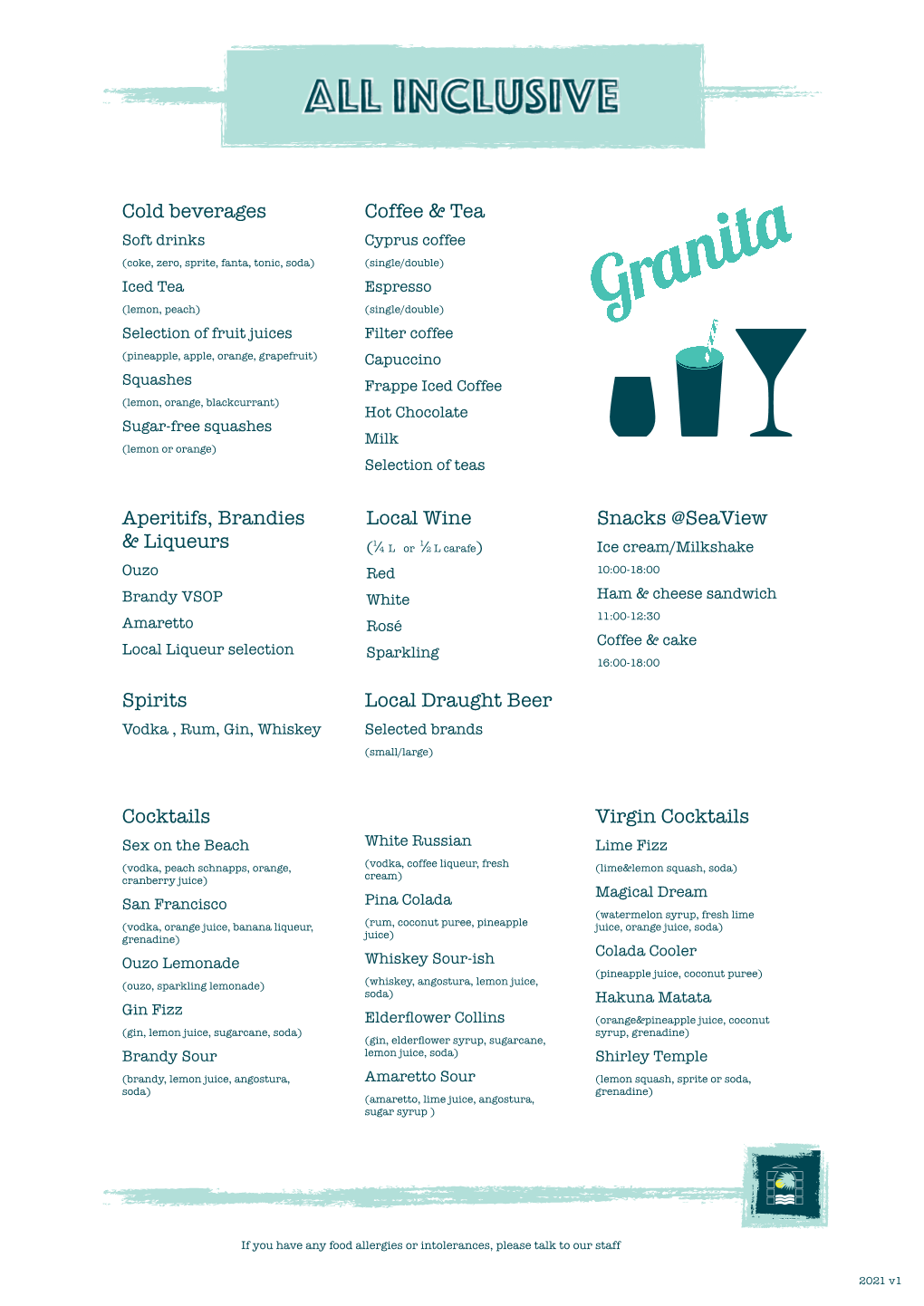 All-Inclusive Granita