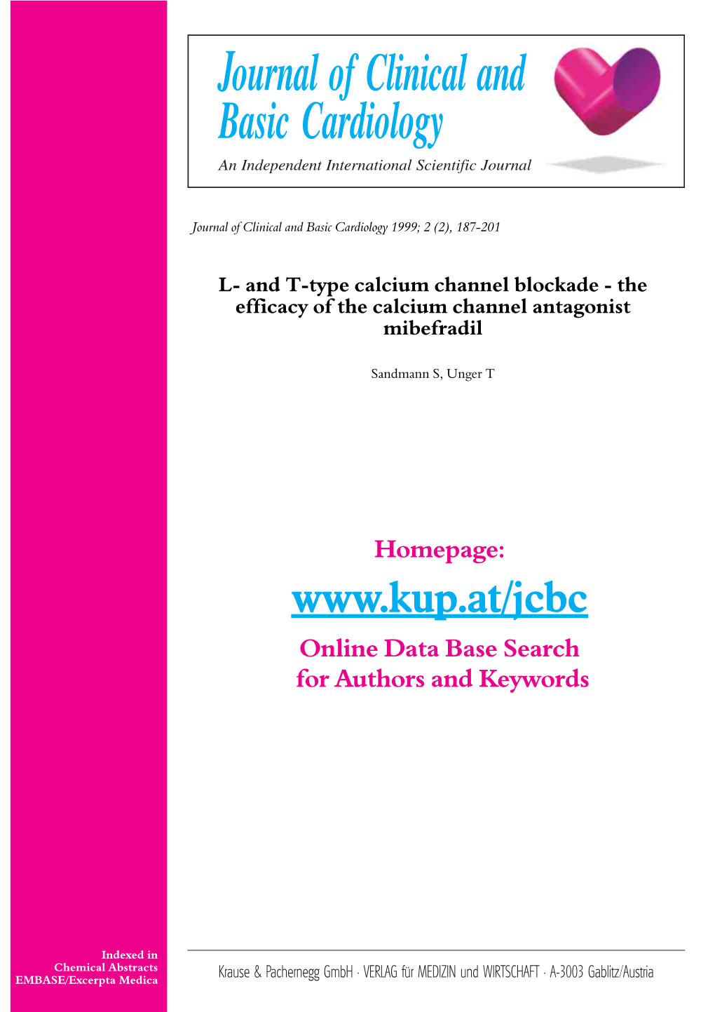 The Efficacy of the Calcium Channel Antagonist Mibefradil