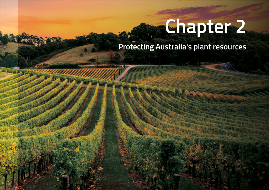 Chapter 2 Protecting Australia's Plant Resources Protecting Australia's Plant Resources