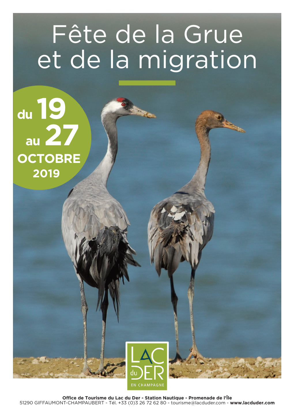 Fête De La Grue Et De La Migration Du 19 Au 27 OCTOBRE 2019