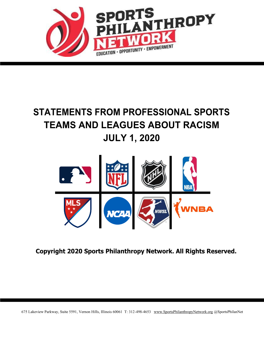 Sports-Philanthropy-Network-Report