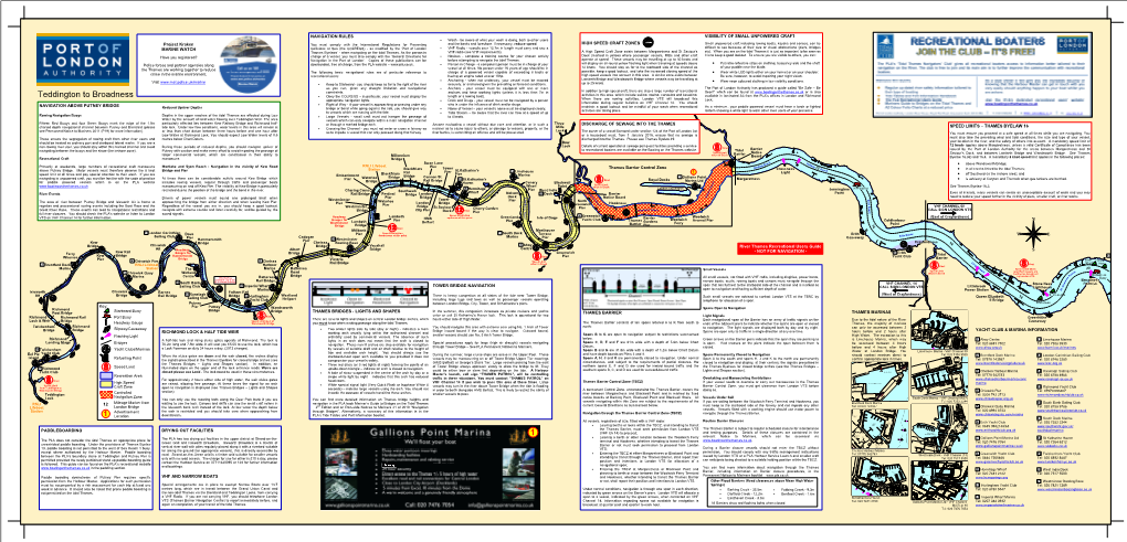 Teddington to Broadness 1