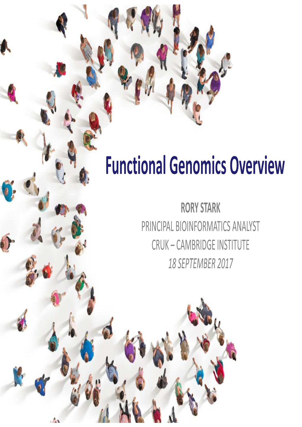 Functional Genomics Overview