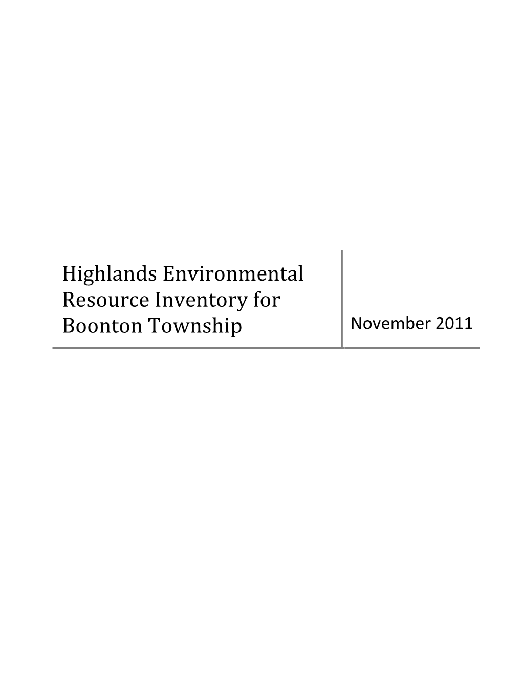 Boonton Township November 2011