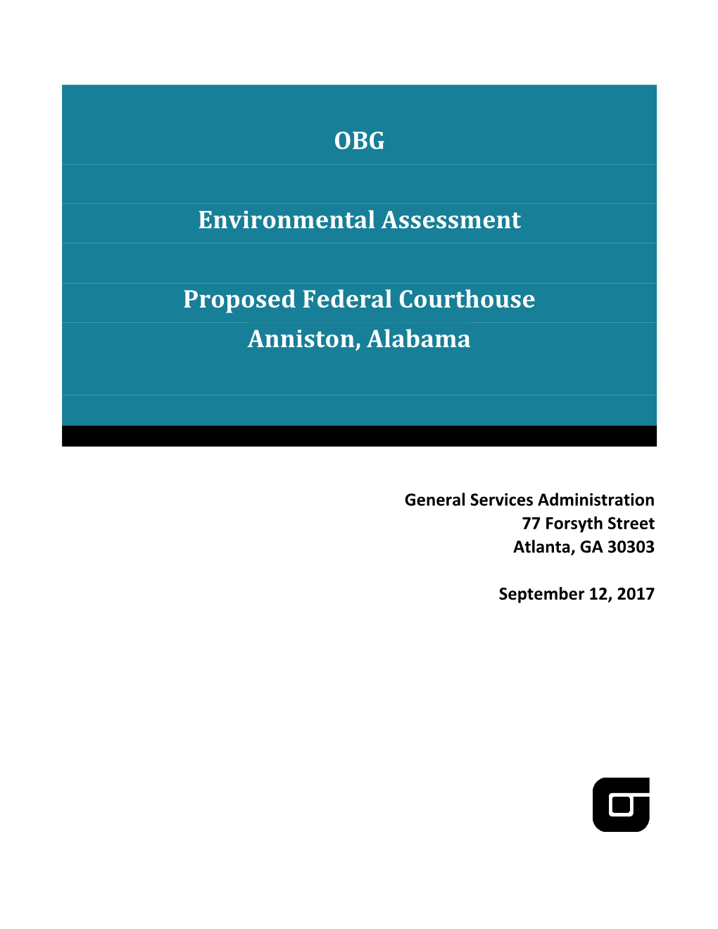 GSA Anniston Courthouse Environmental Assessment Text