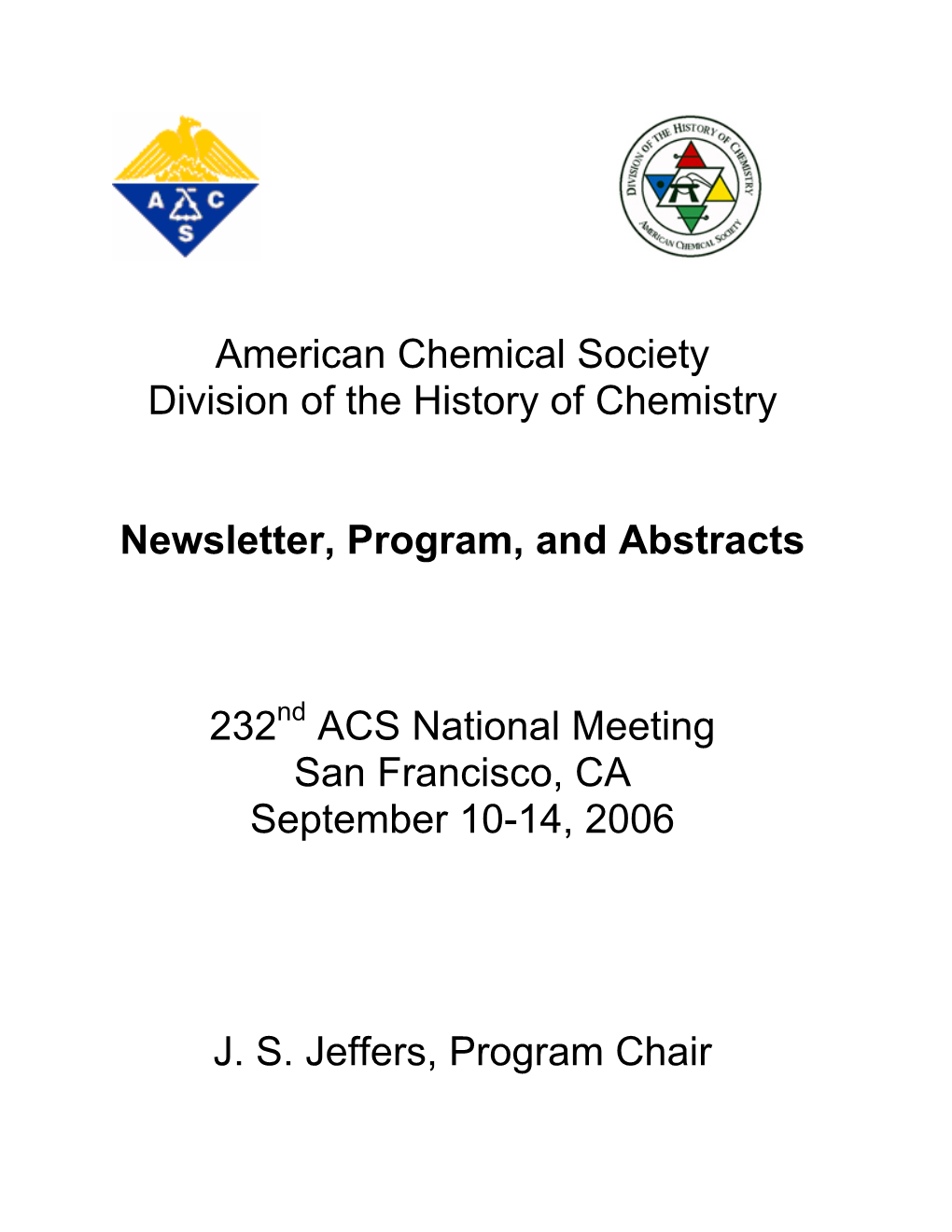 American Chemical Society Division of the History of Chemistry