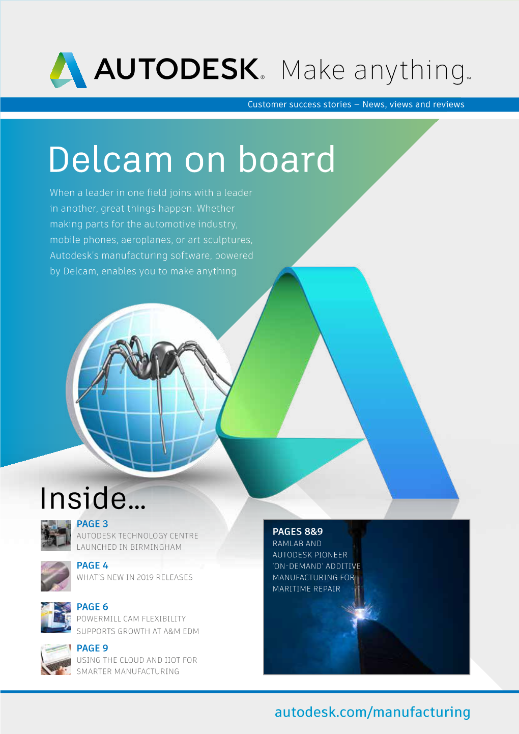 Delcam on Board When a Leader in One Field Joins with a Leader in Another, Great Things Happen