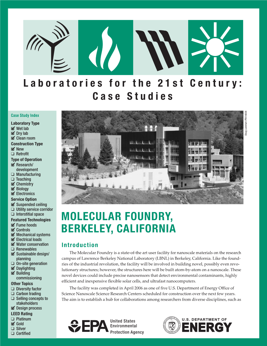 Molecular Foundry, Lawrence Berkeley National Laboratory