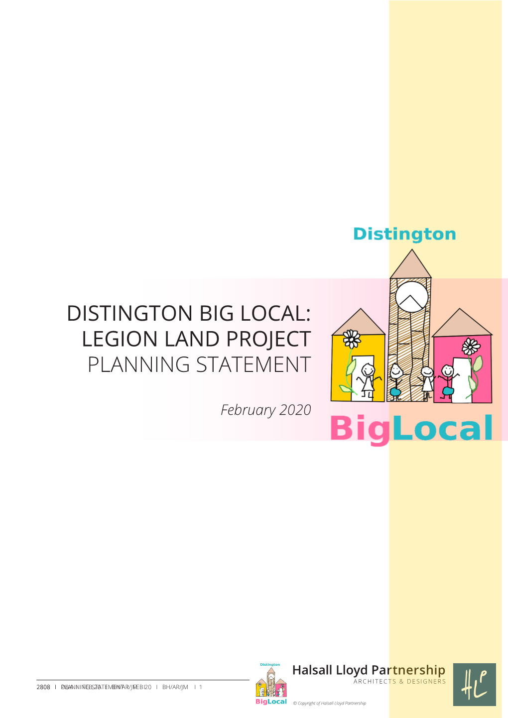 Distington Big Local: Legion Land Project Planning Statement