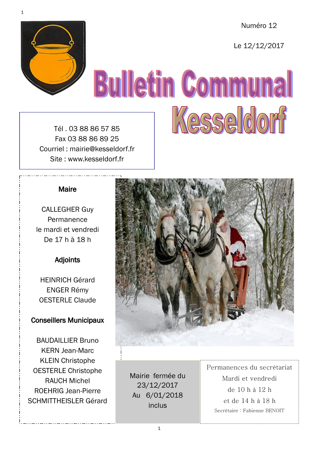 Bulletin Communal 2018