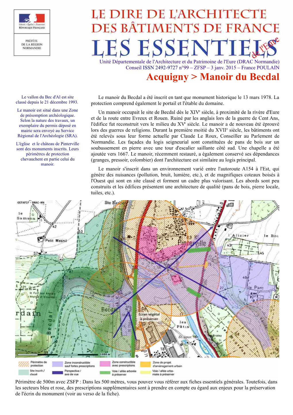 Acquigny &gt; Manoir Du Becdal