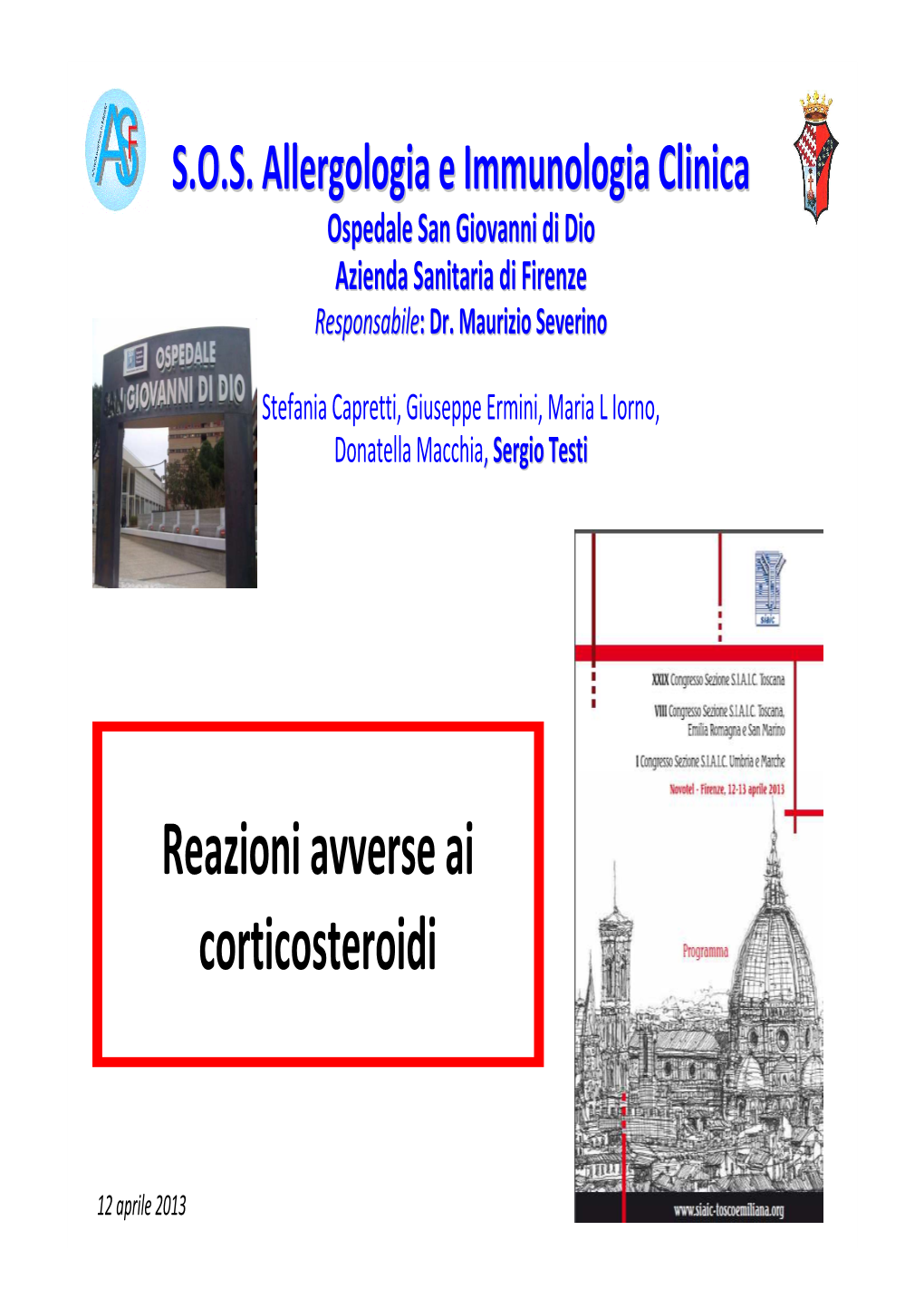 Reazioni Avverse Ai Corticosteroidi