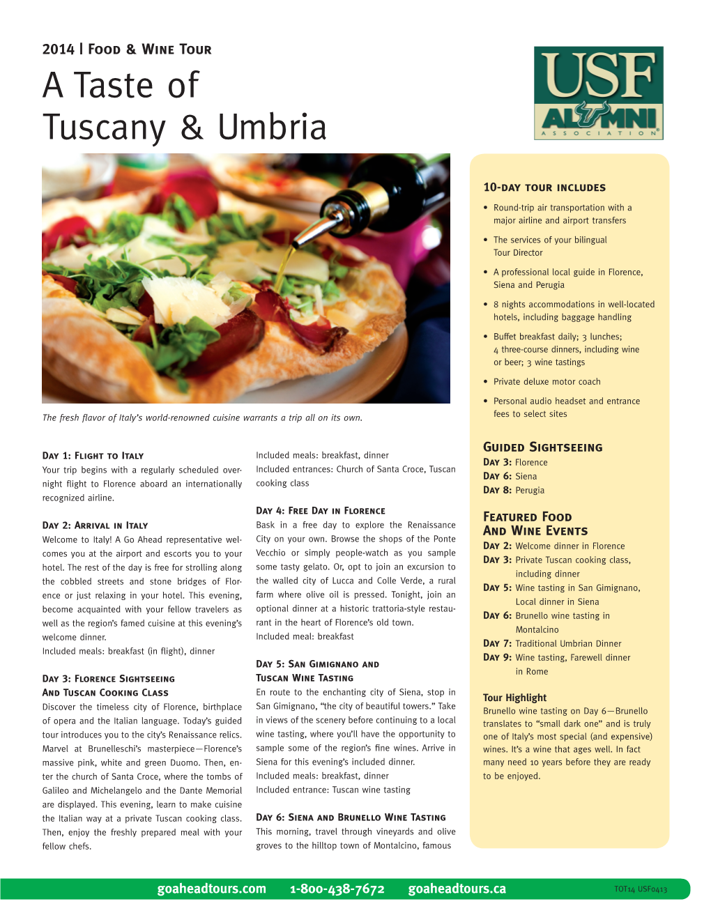 A Taste of Tuscany & Umbria