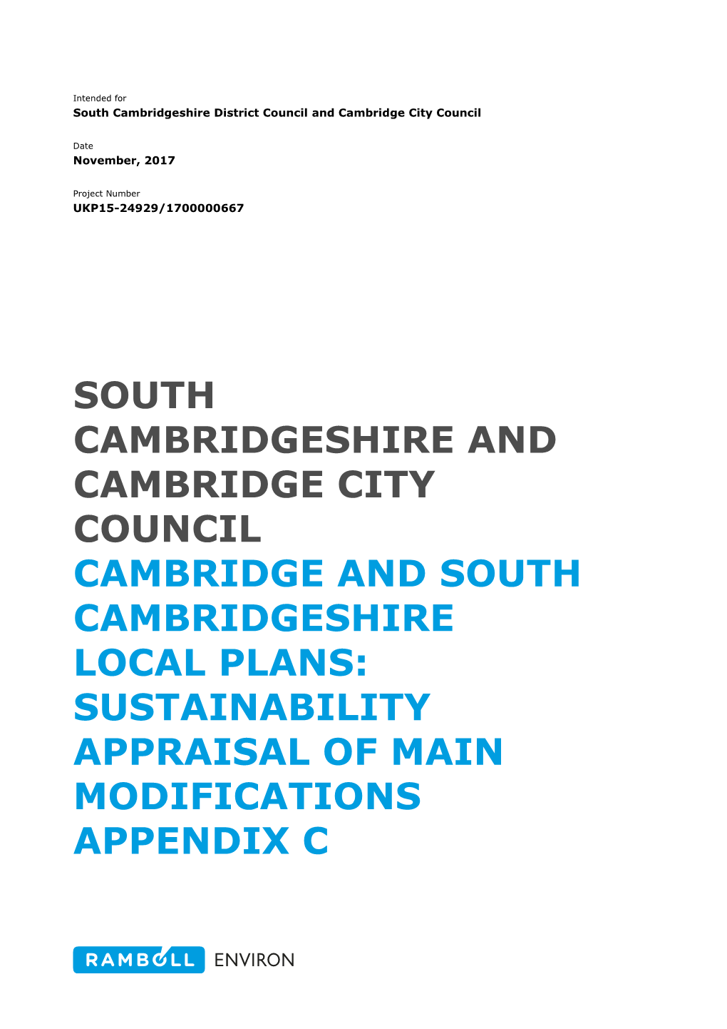 Appendix C: Habitats Regulations Assessment Policy Tables [PDF, 0.2MB]