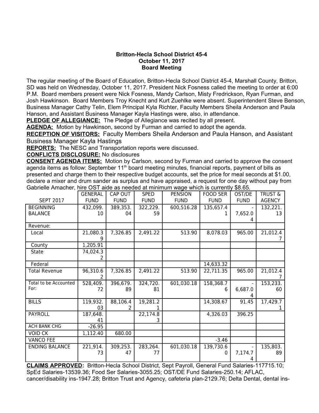 Britton-Hecla School District 45-4 s3