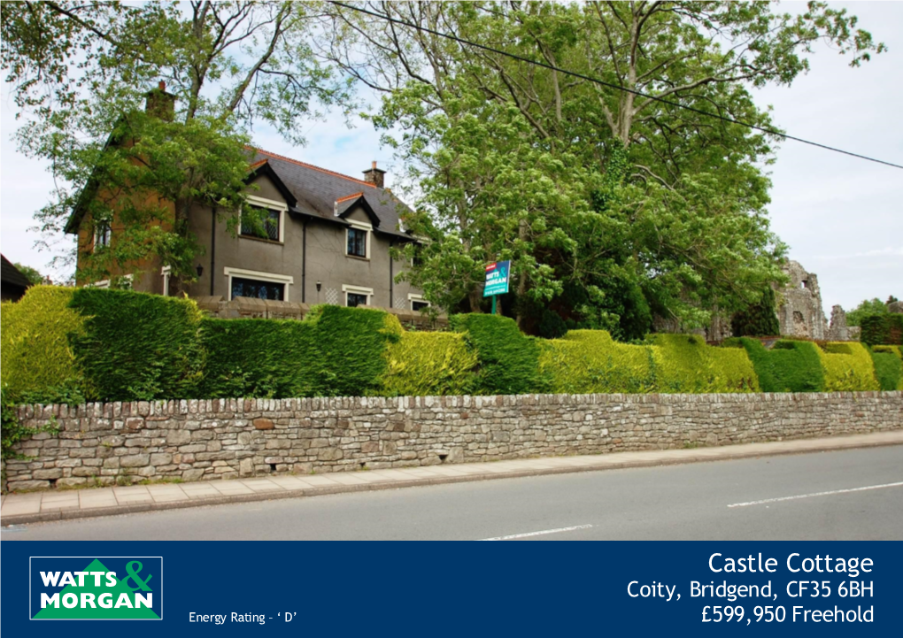 Castle Cottage Coity, Bridgend, CF35 6BH