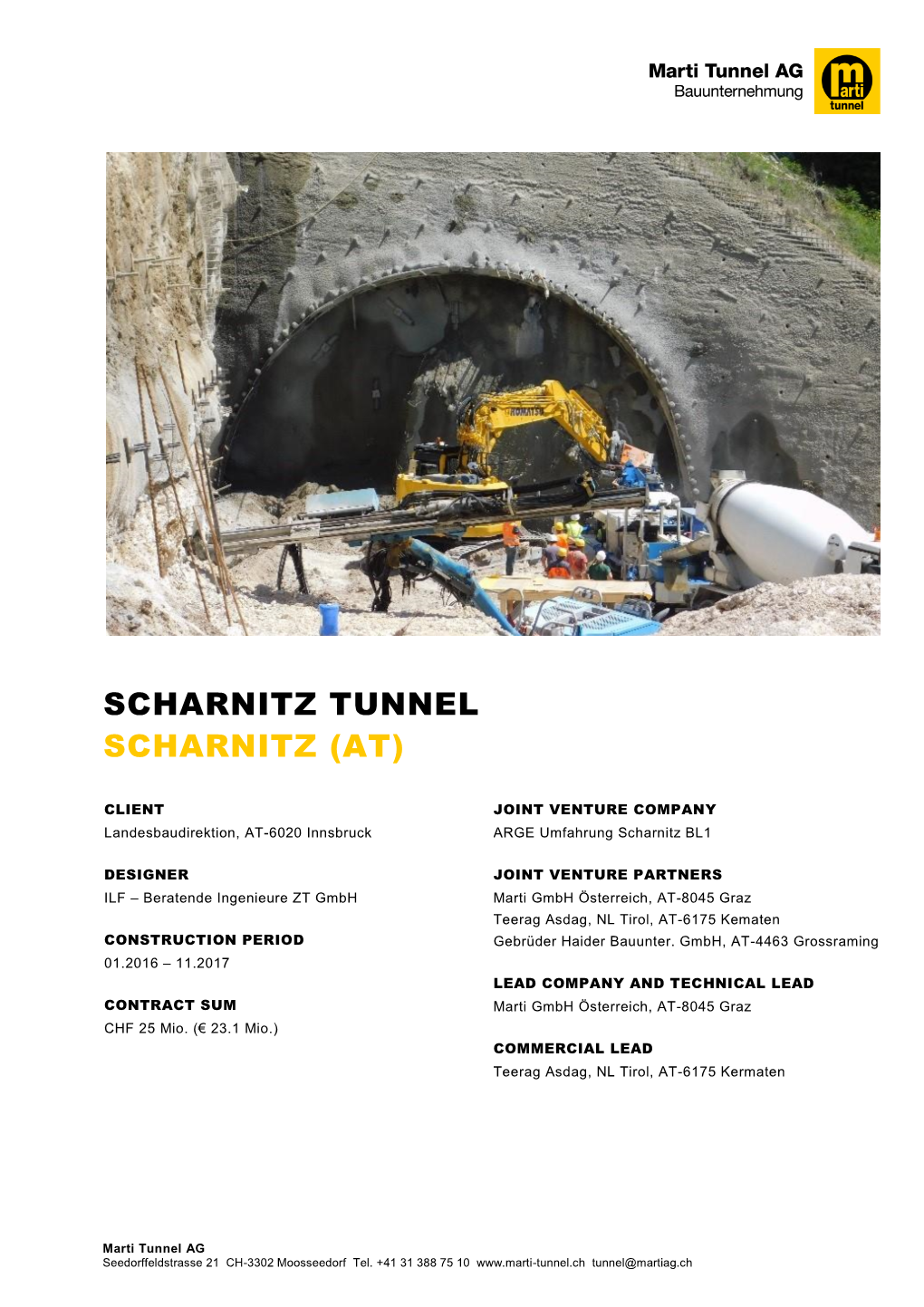 Scharnitz Tunnel