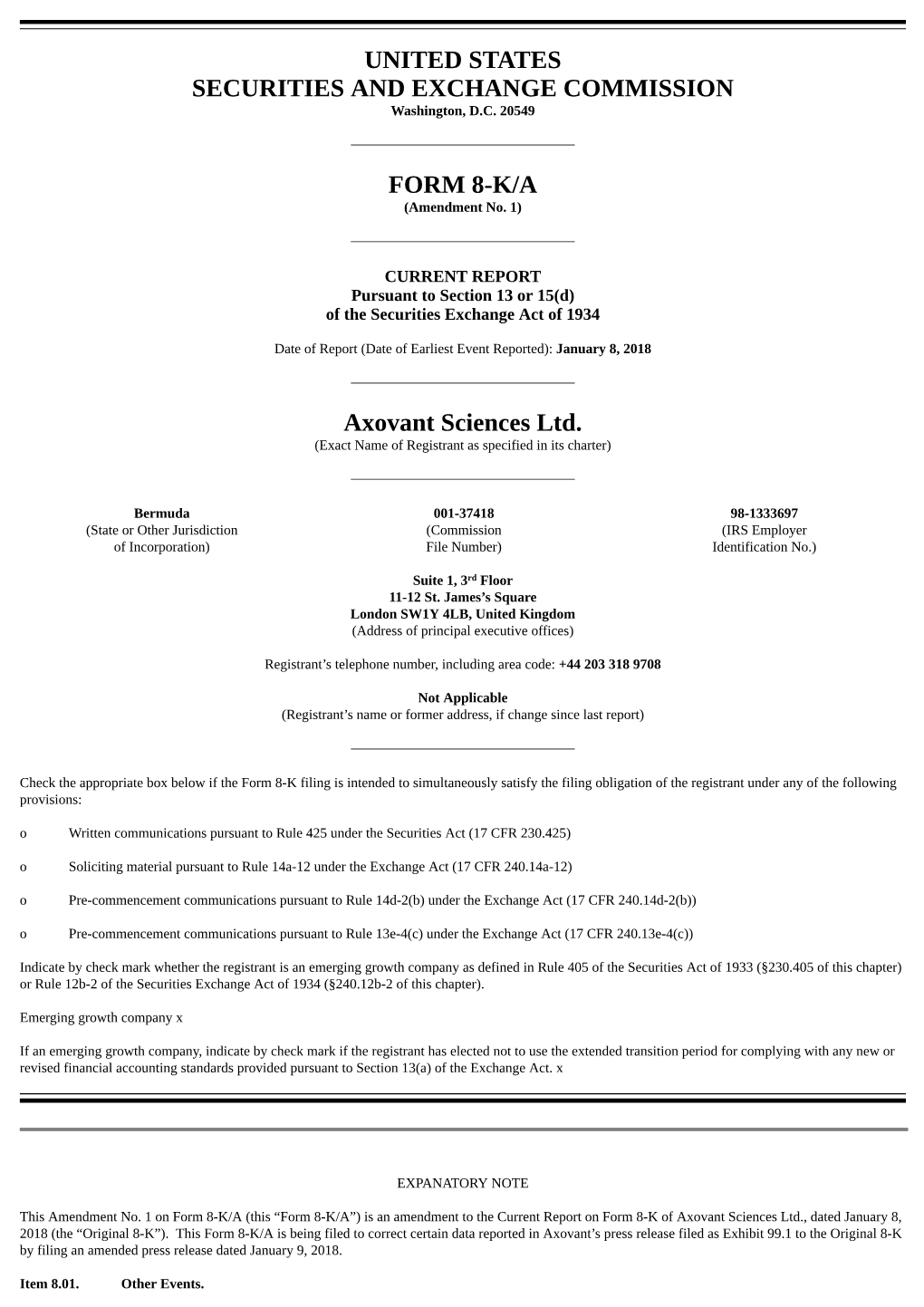 FORM 8-K/A (Amendment No