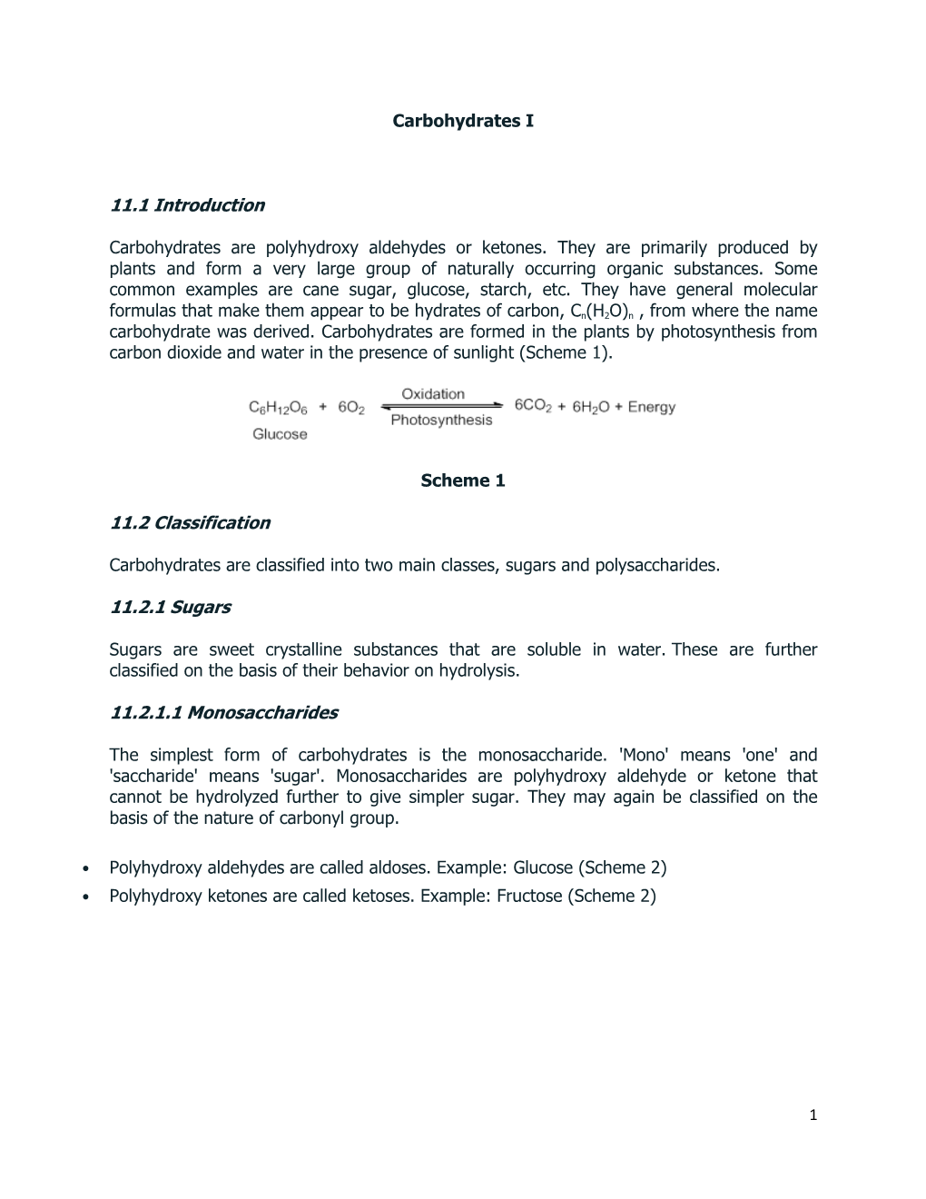 Carbohydrates-Notes.Pdf