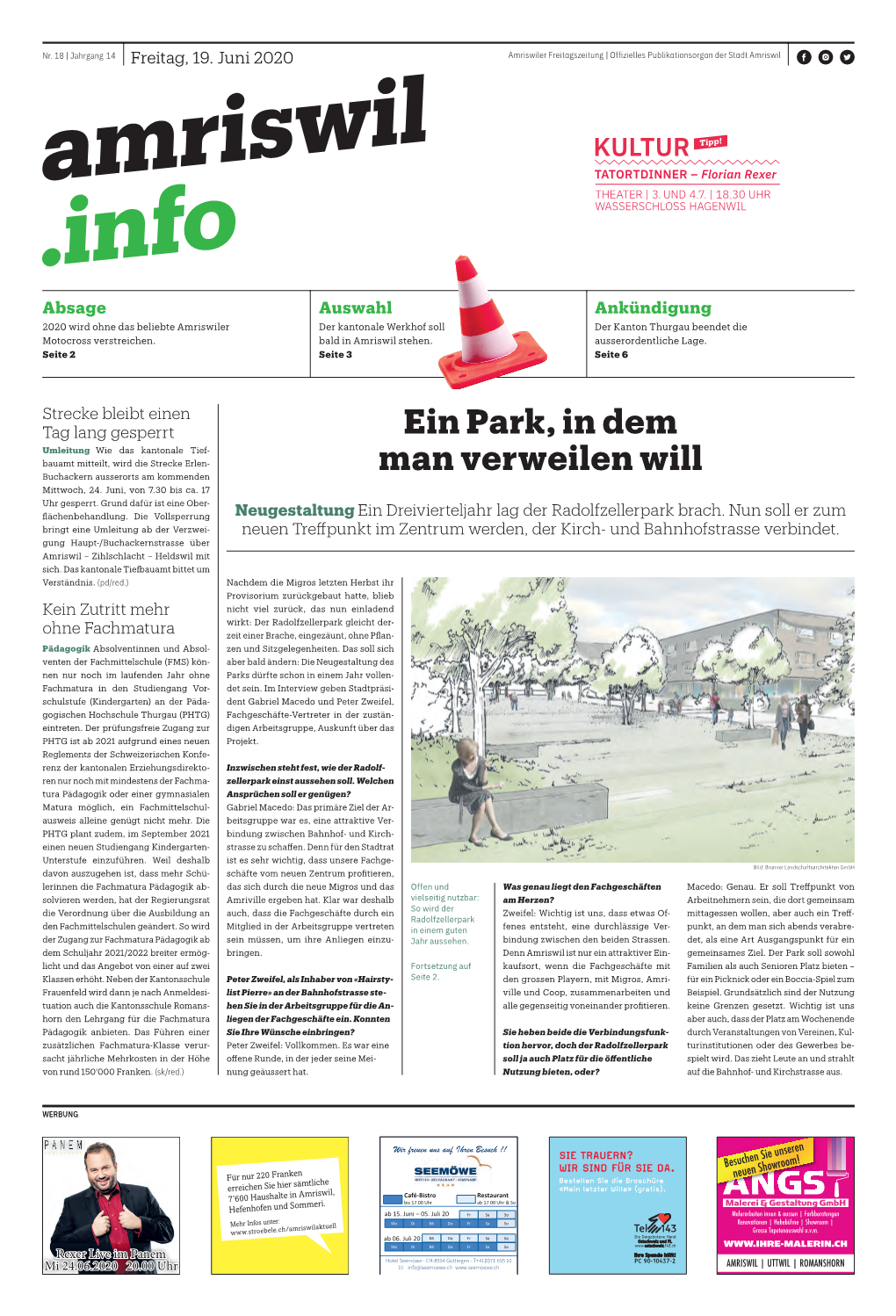 Ein Park, in Dem Man Verweilen Will