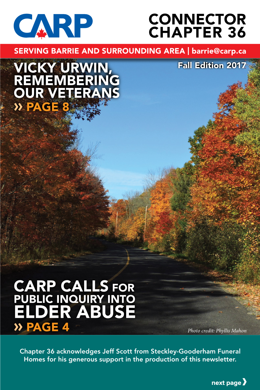 ELDER ABUSE » PAGE 4 Photo Credit: Phyllis Mahon