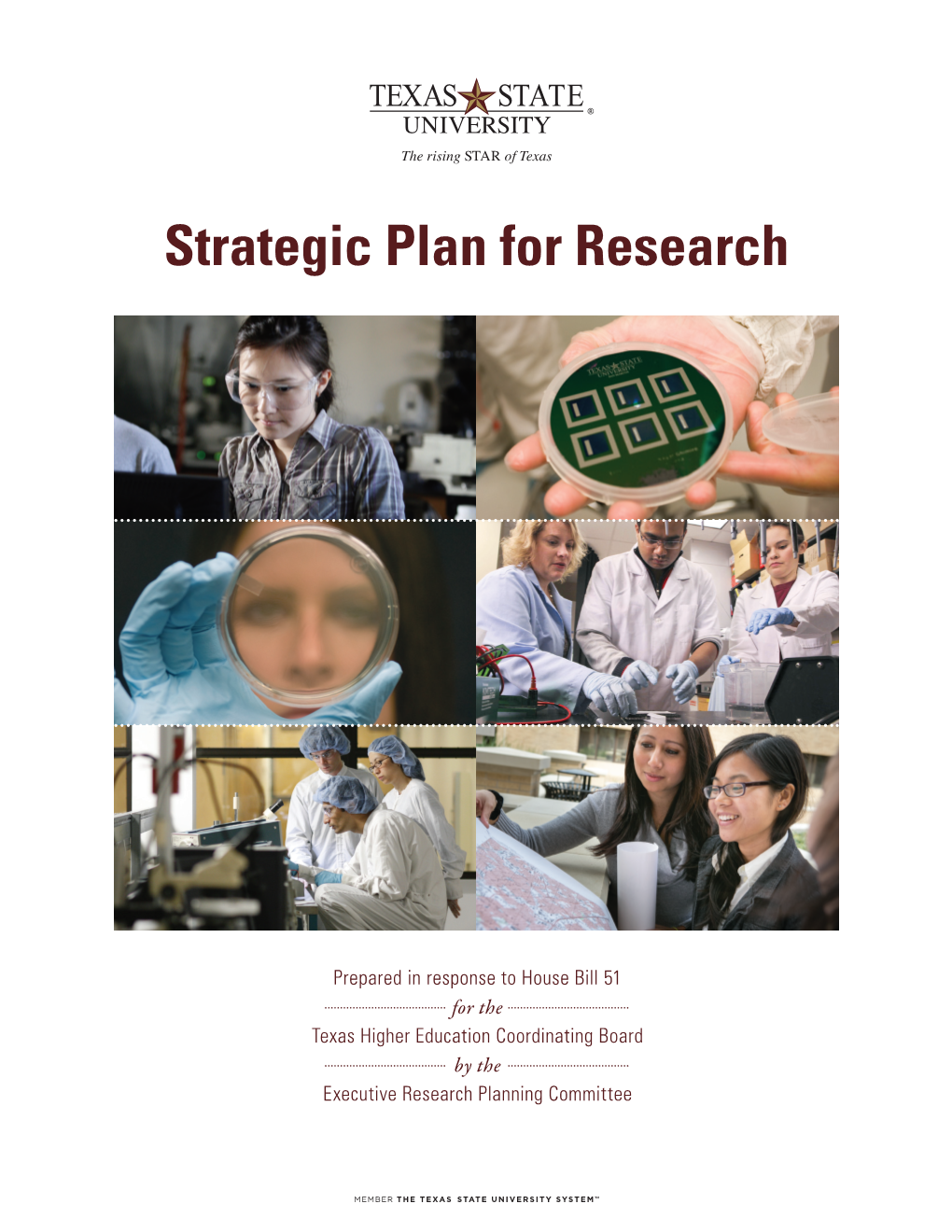 Texas State University Strategic Plan April 2014