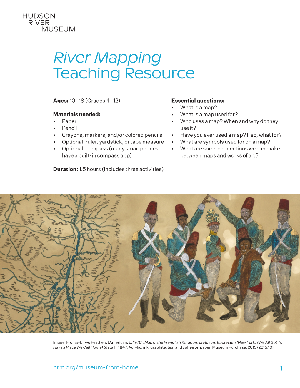 River Mapping Teaching Resource