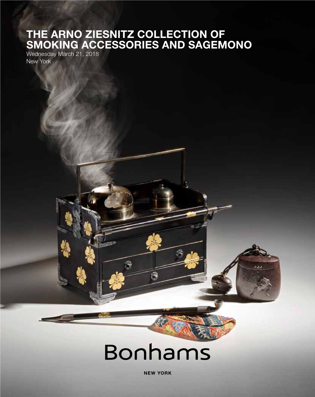 THE ARNO ZIESNITZ COLLECTION of SMOKING ACCESSORIES and SAGEMONO Wednesday March 21, 2018 New York