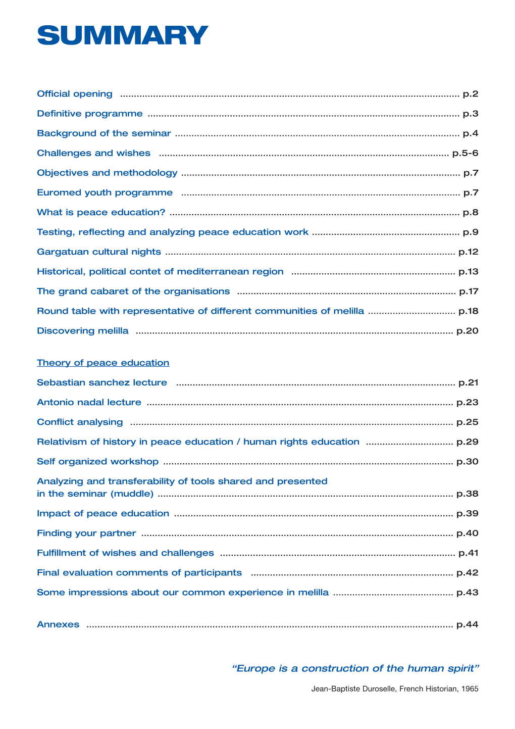 What Is Peace Education?