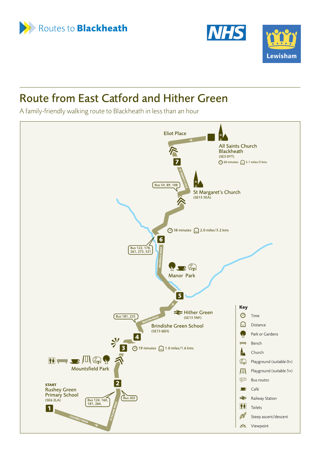 East Catford and Hither Green to Blackheath