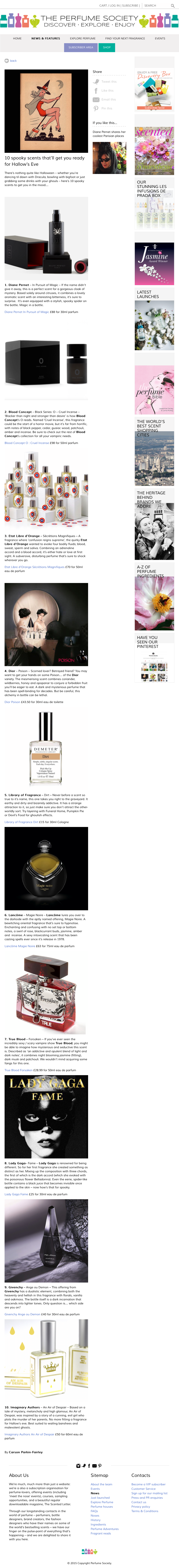The Perfume Society United Kingdom – 2015