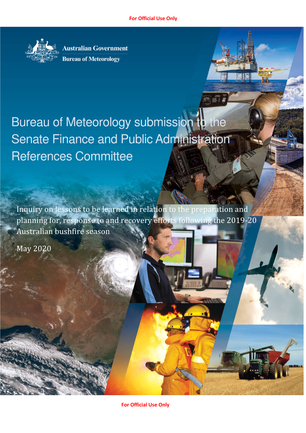 Bureau of Meteorology Submission to the Senate Finance and Public Administration References Committee