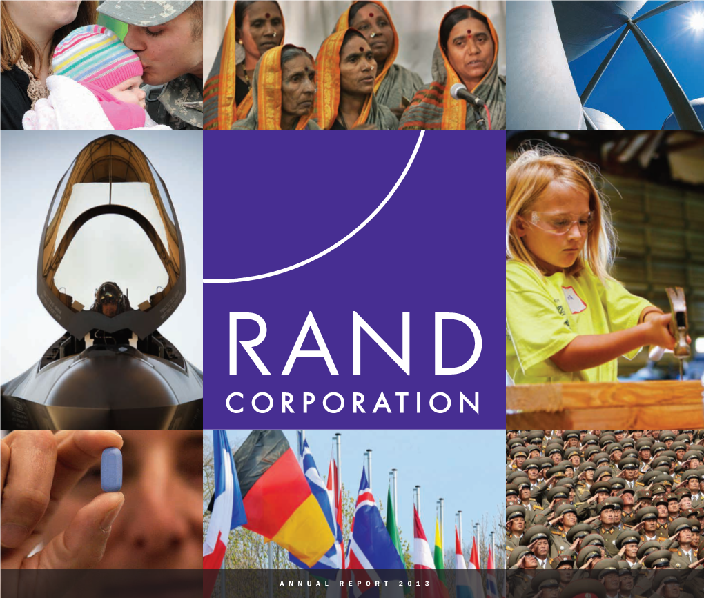 2013 RAND Annual Report