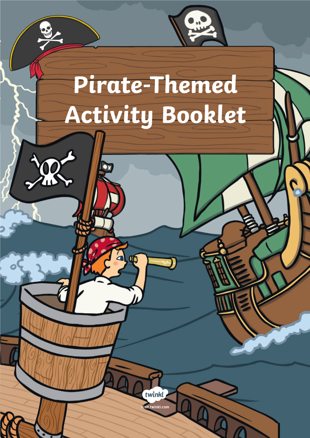 Pirate-Themed Activity Booklet