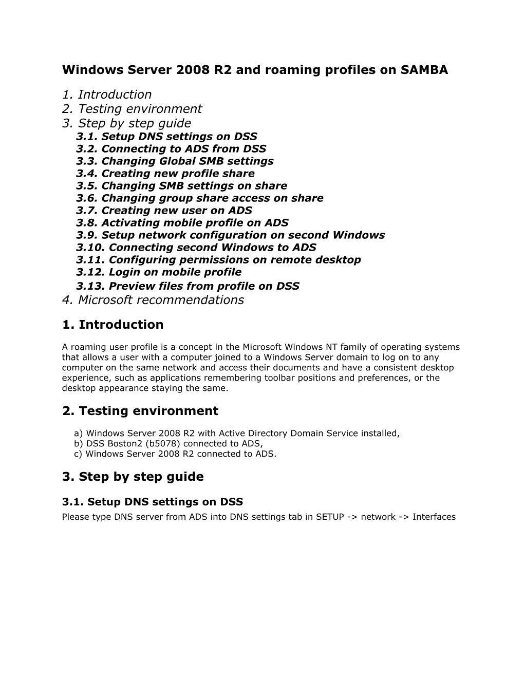 Windows Server 2008 R2 and Roaming Pr