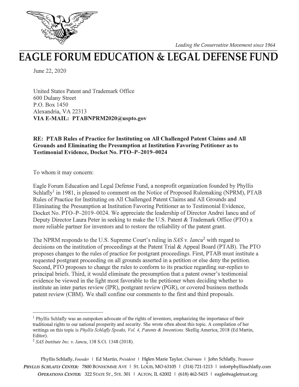 Eagle Forum Education & Legal Defense Fund