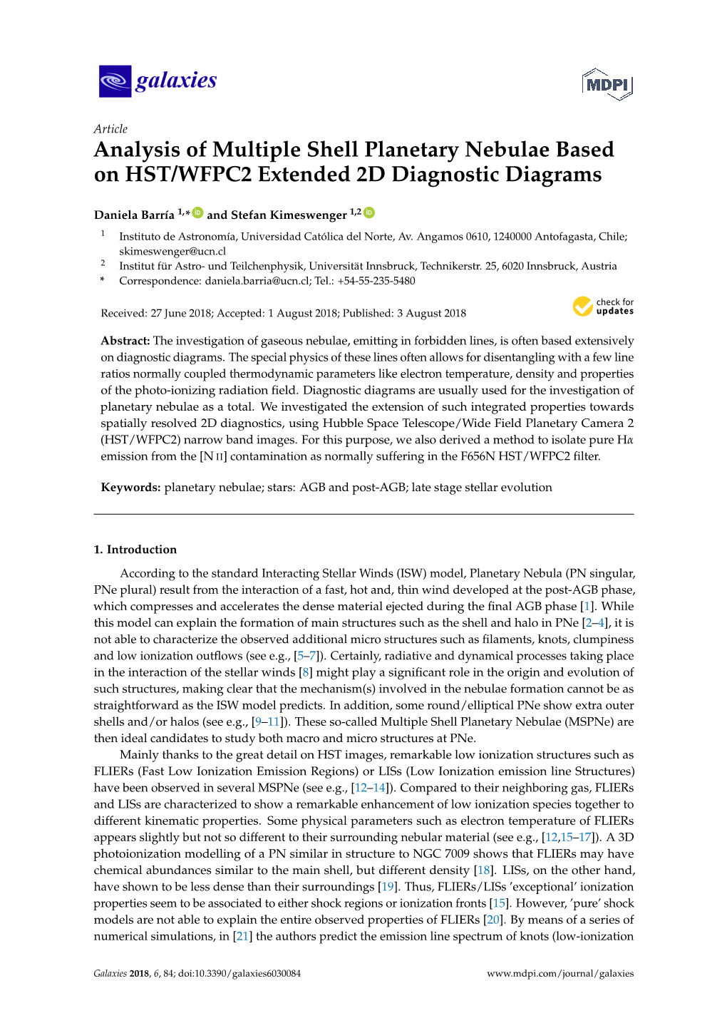 Analysis of Multiple Shell Planetary Nebulae Based on HST/WFPC2 Extended 2D Diagnostic Diagrams